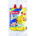 Vileda SuperMocio Soft Wischmop Ersatz 2er Pack (11099) - Gelb