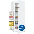 Exquisit Gefrierschrank GS5231-NF-H-040D weiss | 161 l Nutzinhalt | NoFrost | Alarm-Funktion | Schnellgefrieren | 4-Sterne-Gefrieren - Weiß
