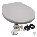 LOBENSWERK Toilettendeckel mit Kindersitz [Einfache Montage] Oval, antibakteriel