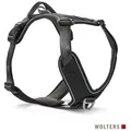 Wolters Hunde-Geschirr Active Pro Comfort Geschirr grau|schwarz Gr.4 | 2,5 cm x 55 cm - 65 cm
