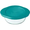 Pyrex-Aufbewahrungsschüssel 2,3 l 26 x 23 x 8 cm - Grün
