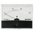 VOLTCRAFT Anzeigegerät Einbau-Messgerät AM-86X65/30V/DC
