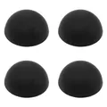 Oehlbach One for All | Effektive Resonanzdämpfer für Subwoofer, Lautsprecher, Verstärker und Plattenspieler |4 Stück | Lautsprecher Füße in Schwarz