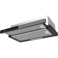 Oranier FLA460 Flachschirmhaube 60 cm Schwarz - Schwarz/Grau