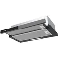 Oranier FLA460 Flachschirmhaube 60 cm Schwarz