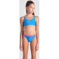 Sport Bikini Mädchen arena Einfarbig - Blue China-freak Rose-water-freak Rose - 116