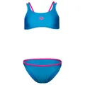 Arena - Girl's Two Pieces Swimsuit Solid - Bikini Gr 116 blau