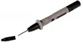 Präzisions-Prüfspitze mit 4mm-Sicherheitskupplung, schwarz