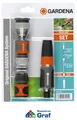 GARDENA Wasserhahn Anschluss-Set mit Reinigungsspritze Gartenspritze /#862477