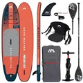 AQUA MARINA ATLAS 12.0 SUP Board Set aufblasbar Stand Up Paddle Kajakpaddel Sitz