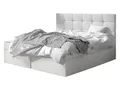 Mirjan24 Boxspringbett Gazel mit 2 Bettkasten, Bonell-Matratze und Topperr, Continentalbett, Polsterbett, Amerikanisches Bett, Ehebett, gepolstertes Kopfteil (Soft 017., 180 x 200 cm)