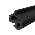 DQ-PP Fensterdichtung – Schwarz – 20 Meter – S-1127 VEKA – PVC Fenster – Gummidichtug Dichtband – Kunststofffensterdichtungen – ALU Profildichtung Türdichtung