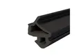 DQ-PP Türdichtband DQ-PP Fensterdichtung, Schwarz, 20 Meter, PVC Fenster, Gummidichtug, ALUPLAST, GEALAN, KBE, KOMMERLING, LB, PANORAMA, PLUS-TEC, REHAU, VEKA, UNIV.