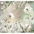 Komar Vliestapete Digitaldruck Vlies - Petite Brise - Größe 300 x 280 cm, glatt, bedruckt, Wohnzimmer, Schlafzimmer bunt
