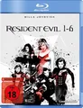 RESIDENT EVIL 1 2 3 4 5 6  Milla Jovovich Michelle Rodriguez 3D + 2D BLU-RAY NEU