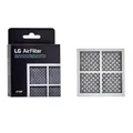 LG 6 Month (LT120F) Replacement Refrigerator Air Filter, 1 Count (Pack of 1), White