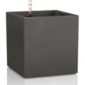 Lechuza Pflanzgefäß Canto Stone 30 Low Graphitschwarz