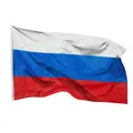 Aricona Russland Flagge 90x150cm - wetterbeständige Fahne mit Messingösen, 100% Polyester, robuste Doppelnaht & in lebendigen Farben - ideal für Flaggen-Liebhaber & Freunde