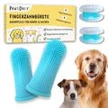 | Hundezahnbürste | Fingerzahnbürste für Hunde & Katzen | Zahnbürste Hund | F...