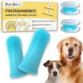 Hundezahnbürste | Fingerzahnbürste für Hunde & Katzen | Zahnbürste Hund