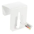 10x Fensterhaken Dekohaken Fensterclip für Fensterdekoration Weiß 12-20mm UNIVERSAL