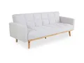 HARPER Schlafsofa Schlafsofa HARPER HOPA BHT 212x84x80 cm beige Verwandlungssofa