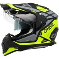 Oneal Sierra R Motocross Helm, schwarz-gelb, Größe S für Männer