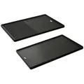 Grillplatte ENDERS "Switch Grid 1/2", schwarz, B:43cm T:31cm, Aluguss, Grillroste, Gusswendeplatte