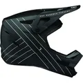 100% Status DH/BMX helmet XL Essential Black - leichter Fullface-Helm für max... - Schwarz