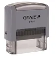 Genie S-402 Selbstfärbender Stempel Set (bis zu 4 Zeilen; selbstgestalten; inkl.