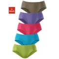 petite fleur Jazz-Pants Slips (5er-Pack) aus weicher Pikee-Qualität bunt|grün|lila 34
