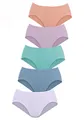 PETITE FLEUR Pikee-Jazzpants, Petite Fleur (5 Stck.) bunt, Größe 34