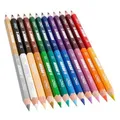 Jolly Superstick Crazy Buntstifte Farbstifte 24 Farben mit 12 Farbstiften Kinderfest und Bruchsicher (12x) (3000-0503)