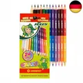 Superstick Crazy Buntstifte Farbstifte | 24 Farben mit 12 Farbstiften | Kinderfe