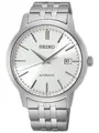 Seiko Herrenuhr Automatik Silberfarben mit Edelstahlband 41 MM Datum 10 ATM SRPH