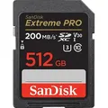 SANDISK Extreme PRO® UHS-I, SDXC Speicherkarte, 512 GB, 200 MB/s