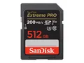SanDisk SDXC Extreme PRO 512GB (R200 MB/s) + 2 Jahre RescuePRO Deluxe