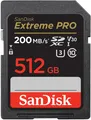 SANDISK Extreme PRO® UHS-I, SDXC Speicherkarte, 512 GB, 200 MB/s