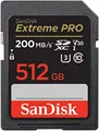 SanDisk Extreme PRO SDXC UHS-I Speicherkarte 512 GB (V30, 200 MB/s, U3, 4K UHD)