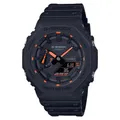 G-shock Herrenuhr, wasserdicht, Schwarz, Leuchtzeiger, beleuchtetes Zifferblatt,