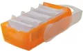 HAN Croco Karteikasten DIN A8 500 Karteikarten orange