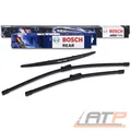 BOSCH AEROTWIN SCHEIBENWISCHER A309S +HECKWISCHER H402 FÜR FIAT NISSAN RENAULT