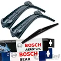 BOSCH AEROTWIN SCHEIBENWISCHER VORNE HINTEN für FORD MONDEO IV 4Turnier / Kombi