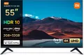 Xiaomi TV 55 (140 cm) Zoll Fernseher, 4K UHD, Smart TV, Fire OS8, Triple Tuner DVB-C/S/S2/T/T2, HDR10, 60Hz mit 120Hz Game Boost, Sprachsteuerung