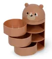Legami Schreibtisch Organizer TEDDY BÄR  mit drei Schubladen - Desk Organizer