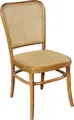 SIT Möbel Stuhl | Teak-Holz mit Rattan Geflecht | natur | B 44 x T 53 x H 93 cm | 02462-01 | Serie SIT&CHAIRS