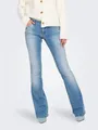 ONLY Bootcut-Jeans ONLBLUSH – Flared Jeans mit ausgestelltem Bein und Taschen