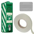 TMS PRO SHOP Türwächter Zylinderschloss verschiedenschließend, 80/105 dB, nachleuchtend aus Aluminium, Folie, Kunststoff, Art.-Nr. 609948 | Türwächter Notausgang | Fluchttürwächter | Türwächter Alarm