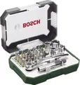 Bosch - Knarrenschraubendreher mit Bit-Satz - 26 Stücke - in Koffer