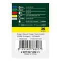 Bosch 26-teiliges Schrauberbit- und Ratschen-Set 2607017322, 1